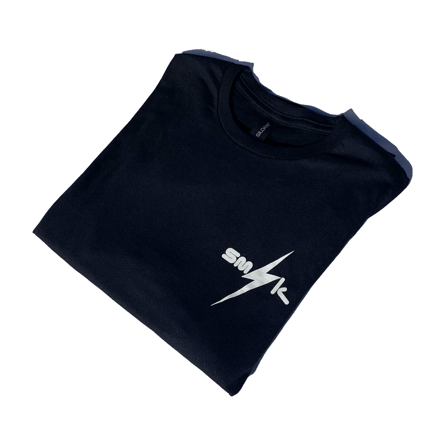 SMIK Gildan Cotton T-Shirt Black Lightning